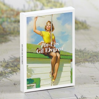 โปสการ์ดภาพประกอบ Master Gil Elvgren American nostalgic เซ็กซี่ 1 ชุด 30 ชิ้น