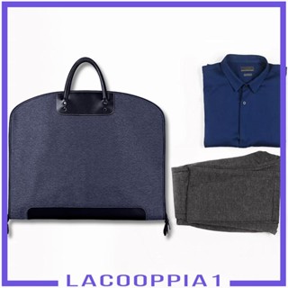 [Lacooppia1] ถุงคลุมเสื้อผ้า ป้องกันเสื้อสูท สําหรับเดินทาง