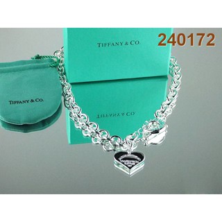 Tiffany&amp;co สร้อยคอเงิน 925 หรูหรา โรแมนติก ของขวัญวันวาเลนไทน์ แฟชั่น สําหรับแฟนสาว