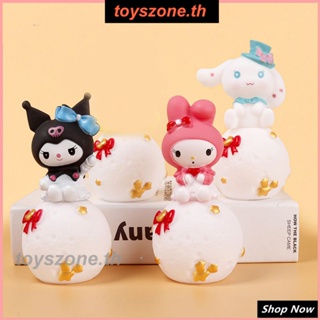 Sanriohellokittykuromicinnamoroll Night Light Glow Kids Toys โคมไฟข้างเตียง Anime Kawaii Cute Kidskids Gifts (toyszone.th)