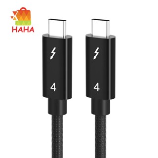 สายเคเบิล Type-C 40Gbps USB C 8K 60Hz ได้รับการรับรอง 40Gbps ความเร็วสูง PD100W สําหรับ Macbook Pro Acer USB 4 C422