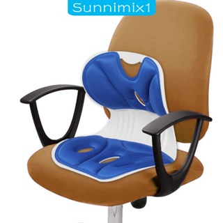 [Sunnimix1] เบาะรองนั่งเก้าอี้ ปรับท่านั่ง รองรับหลังส่วนล่าง สําหรับโต๊ะทํางาน เก้าอี้นักเรียน บ้าน