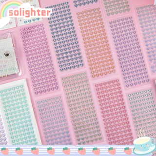 Solighter สติกเกอร์ PVC ลายตัวอักษรเลเซอร์ สําหรับตกแต่งคีย์บอร์ด DIY