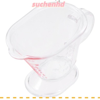 Suchenhd ถ้วยตวง พลาสติก ขนาดใหญ่ พร้อมที่จับ สําหรับตวงของเหลว ห้องครัว