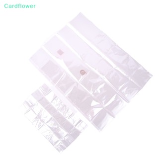 &lt;Cardflower&gt; ถุงพลาสติก PET ทนความร้อน สําหรับทําอาหาร เตาอบ เบเกอรี่ หม้อ หม้อ 5 ชิ้น