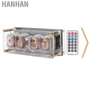 Hanhan IN12 Glow Tube Clock With  Controller Electronic Digital