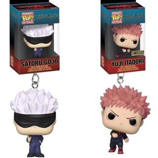 พวงกุญแจ จี้ตุ๊กตาฟิกเกอร์ Funko Pop Jujutsu Kaisen Gojo Satoru Yuji Itadori