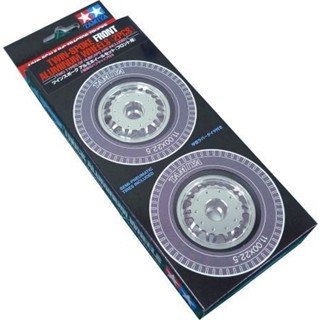 TAMIYA 56512 TROP.12 TWIN-SPOKE FRONT ALUMINUM WHEELS (2PCS.)