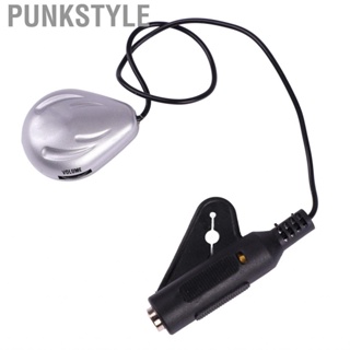 Punkstyle Soundhole Pickup  Low Noise Contact Microphone Volume Control for Acoustic Guitar Ukulele