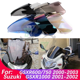 Gsxr กระจกกันลมรถจักรยานยนต์ 750 600 สําหรับ Suzuki GSXR600 GSX-R 750 2000-2003 GSXR1000 2001-2002