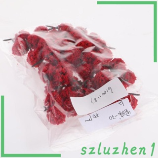 [Szluzhen1] โมเดลต้นไม้ รูปลูกบอล สเกล N ขนาด 3 ซม. 1.18 นิ้ว สีเขียวอ่อน 50 ชิ้น