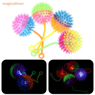 Magicalhour^^ ลูกบอลไฟกระพริบ LED ของเล่นสําหรับเด็ก 1 ชิ้น