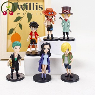 Willis โมเดลฟิกเกอร์ PVC รูปการ์ตูนอนิเมะ Luffy Roronoa สําหรับเก็บสะสม