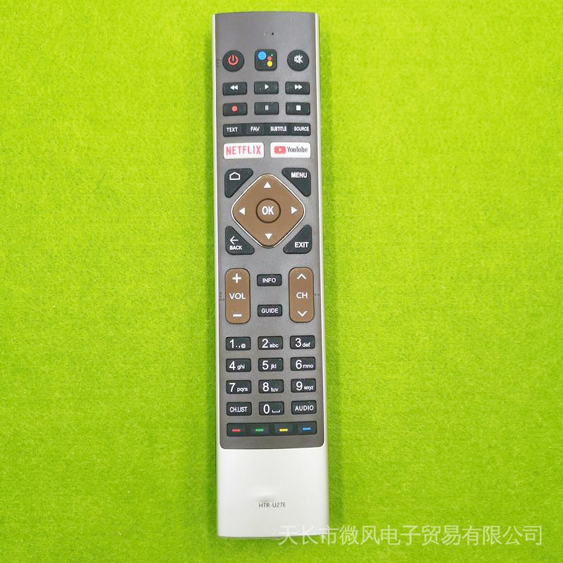 รีโมทคอนโทรล HTR-U27E สําหรับ Haier LE32K6600GA LE40K6600GA LE43K6600GA LE50K6600UG LE55K6600UG LE58