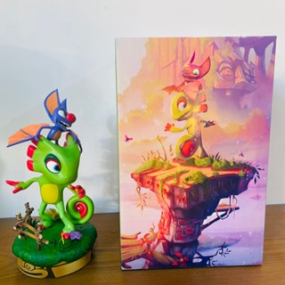 โมเดลฟิกเกอร์เรซิ่น รูปอนิเมะ yooka-Laylee Yokalee น่ารัก เหมาะกับของขวัญวันเกิด ของเล่นสําหรับเด็ก