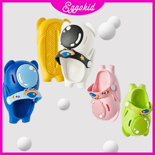 Eggokids store รองเท้าแตะ พื้นนิ่ม กันลื่น กันน้ํา ลายการ์ตูน สําหรับเด็กผู้ชาย และเด็กผู้หญิง ใส่ในบ้าน