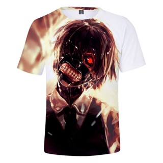 เสื้อยืด พิมพ์ลายอนิเมะ Tokyo Ghouls Tokyo Ghouls สําหรับผู้ชาย