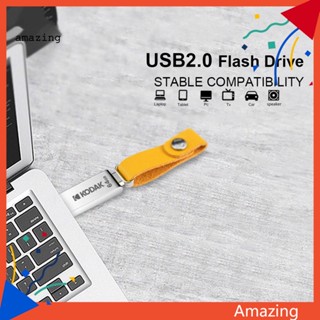 [AM] แฟลชไดรฟ์ USB20 32GB 64GB 128GB ความเร็วสูง กันน้ํา กันกระแทก พร้อมสายคล้อง พกพาง่าย