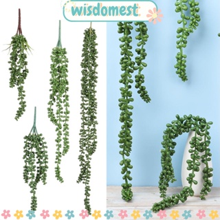 WISDOMEST สายไข่มุกเทียม DIY สําหรับตกแต่งบ้าน งานแต่งงาน