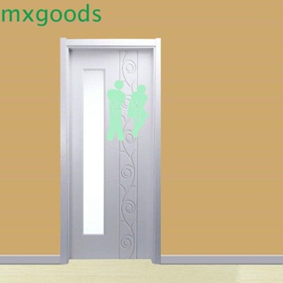 Mxgoods สติกเกอร์ฉลากเรืองแสงในที่มืด DIY สําหรับติดตกแต่งห้องน้ํา