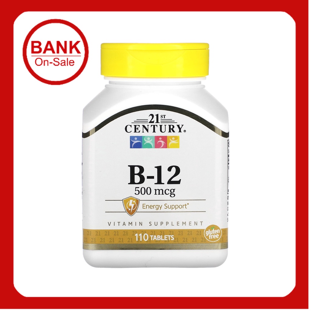 21st Century, B-12, 500 mcg, 110 Tablets