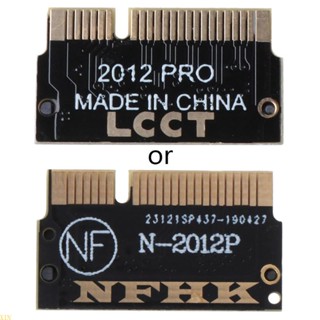 Xin การ์ดอะแดปเตอร์แปลง M 2 PCIE NVME SSD สําหรับ Pro Retina 2012 SSD Kit