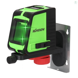 KKmoon Multifunctional 2 Lines Laser Level Large Window Leveling Tool with Sound Alarm Function