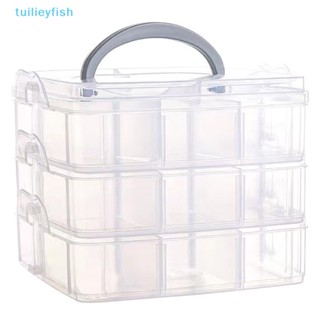 【tuilieyfish】กล่องเก็บเครื่องประดับ สร้อยคอ แหวน ต่างหู ความจุขนาดใหญ่【IH】