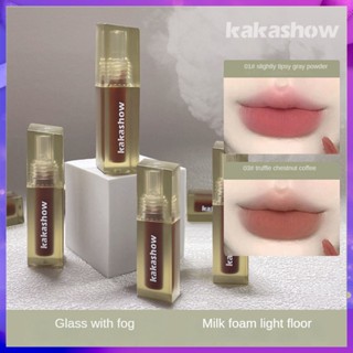 Kakashow ลิปสติก ลิปกลอส เนื้อแมตต์กํามะหยี่ ให้ความชุ่มชื้น ติดทนนาน