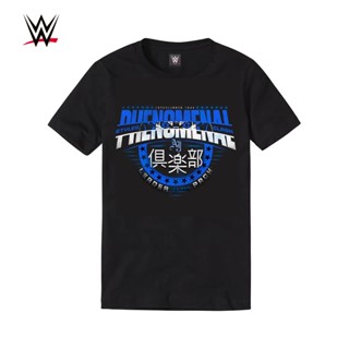 Wwe STYLE เสื้อยืดแขนสั้น ผ้าฝ้าย พิมพ์ลาย พลัสไซซ์ สําหรับผู้ชาย