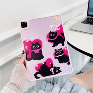 เคสอะคริลิคแข็ง ลายแมว Barie สําหรับ IPad 7 8 9 10 Air3 Air4 Air5 10.9 นิ้ว Pro10.5 10.2 นิ้ว Pro11 2018 2020 2021 2022