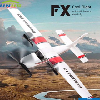 Uniis รีโมตควบคุมเครื่องบินบังคับ 2.4G 2CH สําหรับ Cessna 182 FX801