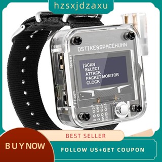 【hzsxjdzaxu】บอร์ดทดลองโปรแกรม Dstike Deauther Watch V3 ESP8266 ABS ESP8266 1 ชิ้น