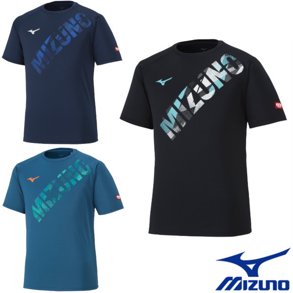 ใหม่ Mizuno Mizuno ชุดเครื่องแบบปิงปอง ผ้าฝ้าย แขนสั้น ระบายอากาศ ดูดซับเหงื่อ เหมาะกับฤดูร้อน สําหรับทุกเพศ