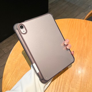 เคสแข็ง แบบใส บางพิเศษ กันกระแทก พร้อมช่องใส่ปากกา สําหรับ Ipad Pro 11 Ipad 9th 8th 7th 10.2 Air 5 4 3 2 1 10.5 10.9 9.7 Mini 6 5 4