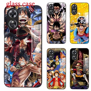 เคสโทรศัพท์มือถือ ลายการ์ตูนลูฟี่ One Piece สําหรับ OPPO A17 1 ชิ้น