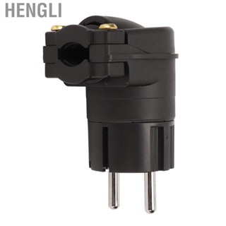 Hengli Audiophile Power Connector Male Rhodium Plated AC Plug For DIY HiFi Cable