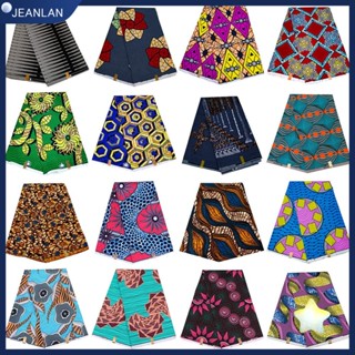 Jeanlan ผ้าบาติก ผ้าโพลีเอสเตอร์ สองด้าน ลายแอฟริกัน Ankara DIY