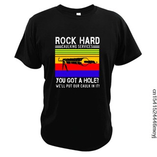 เสื้อยืดผ้าฝ้าย พิมพ์ลาย You Got A Hole สไตล์วินเทจ สําหรับผู้ชาย