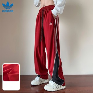 【 ขายดี พร้อมส่ง 】Adidas ของแท้ 100% กางเกงขากว้าง ระบายอากาศ ใส่สบาย แฟชั่น สําหรับผู้ชาย