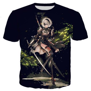 เสื้อยืด พิมพ์ลายเกม Nierautomata สไตล์สตรีท สร้างสรรค์ 2022