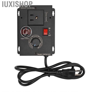 Iuxishop Variable Speed Controller 18A Stepless Regulation Fan  SCR Voltage Regulator US Plug