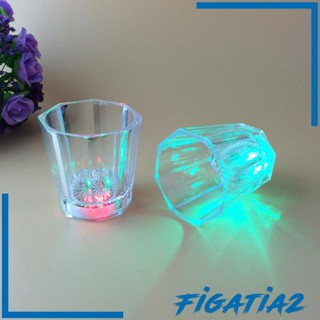 [Figatia2] แว่นตาปิ้งขนมปัง มีไฟ LED สําหรับบาร์ บ้าน ปาร์ตี้