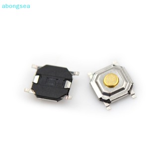 Abongsea ปุ่มสวิตช์เปิด ปิดไมโคร SMD 4pin ขนาด 4*4*1.5 มม. 20 ชิ้น