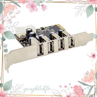 อะแดปเตอร์การ์ดชิปเซ็ต PCIE USB2.0 MCS9990 1 ชุด