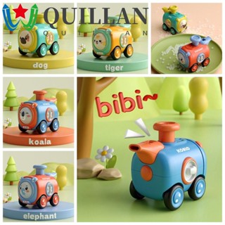 Quillan รถไฟของเล่น รูปนกหวีด เปลี่ยนสีได้ ทนต่อการสึกหรอ สําหรับเด็ก