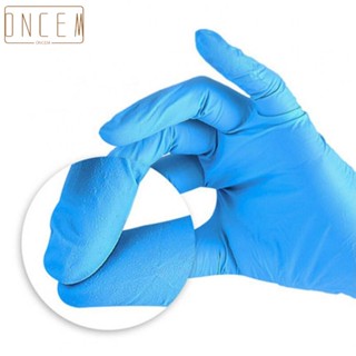 【ONCEMOREAGAIN】20/100 pcs of Pure Nitrile Gloves (Latex Free) Protective Gloves - Blue