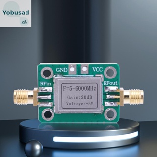 [Yobusad.th] โมดูลขยายเสียง RF 5-6000MHz พร้อมบอร์ด LNA