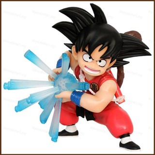 Cool ใหม่ โมเดลฟิกเกอร์ Dragon Ball Son Goku Kamehameha ของเล่นสําหรับเด็ก ตกแต่งบ้าน เก็บสะสม