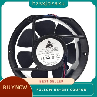 【hzsxjdzaxu】AFC17250DG พัดลมระบายความร้อนท่อไอเสีย โลหะ ทนความร้อนสูง 17 ซม. 12V 3.5A 17251